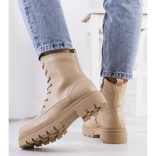 Beżowe traperki r.41 na Arena.pl