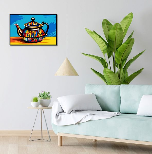 Plakat 60x40cm Może Herbatki? zdjęcie 4