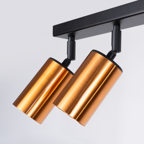 Plafon WINX 6L czarny/miedź na Arena.pl