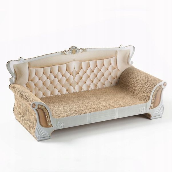 DRAPAK DLA KOTA SOFA LEGOWISKO KARTON TEKTUROWY zdjęcie 5