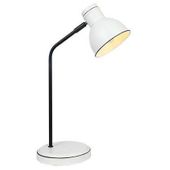 Regulowana lampka do czytania Zumba biała lampa na biurko