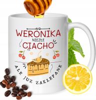 Kubek Dla Weroniki Koleżanki Przyjaciółki Prezent Z Nadrukiem Biały 330Ml