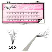 Rzęsy Kępki "Pure natural" super gęste 9mm, 0.07mm C