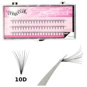 Rzęsy Kępki "Pure natural" super gęste 9mm, 0.07mm C