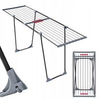 SUSZARKA NA PRANIE SKŁADANA STOJĄCA NA BIELIZNĘ TELESKOPOWA ROZSUWANA