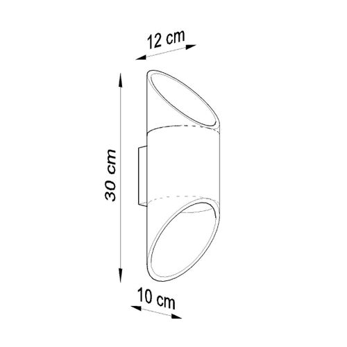 Kinkiet PENNE 30 biały na Arena.pl