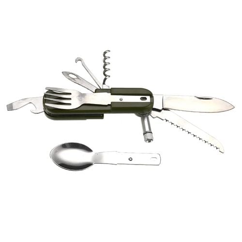 SZTUĆCE TURYSTYCZNE MULTITOOL SCYZORYK OTWIERACZ na Arena.pl