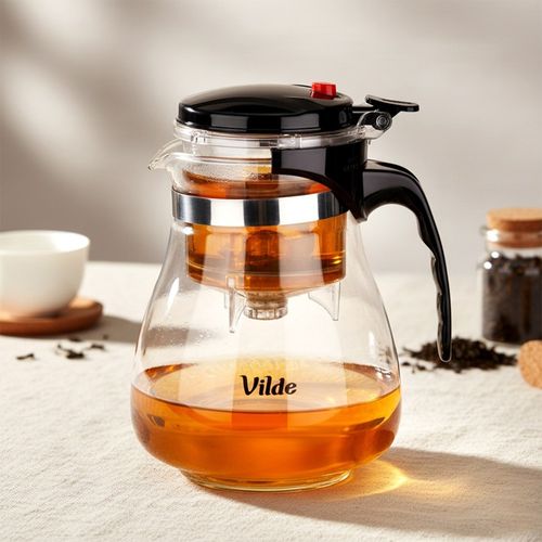 dzbanek szklany 1,65l z zaparzaczem spustowym do herbaty ziół 259418 na Arena.pl
