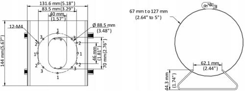 Uchwyt Hikvision DS-1275ZJ-S-SUS na Arena.pl