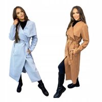 MAXI DŁUGI PŁASZCZ FLAUSZOWY 120 cm !! HIT