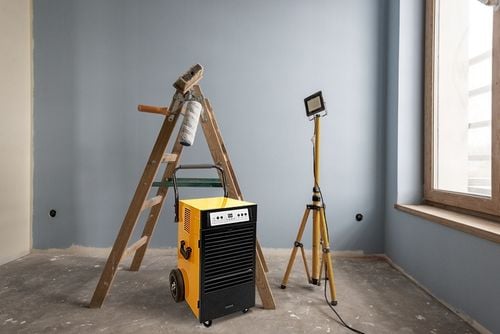 Przemysłowy osuszacz powietrza EPD 50 budowlany pochłaniacz wilgoci na Arena.pl