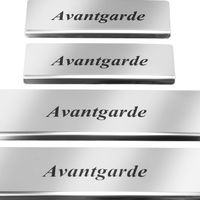 Listwa progowa MERCEDES E W213 AVANTGARDE Stal nierdzewna 304 połysk z czar