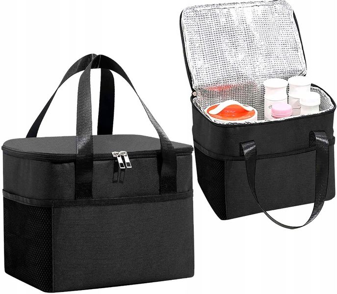 Torba Termiczna Duża Lunch Box Śniadanie Jedzenie zdjęcie 1