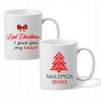 Kubek z nadrukiem PREZENT LAST CHRISTMAS