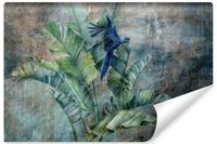 Fototapeta Do Salonu Liście Natura Papuga ABSTRAKCJA 180cm x 120cm