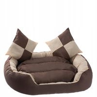 PETSTUFF poduszka dla psa czarny 75 cm x 80 cm