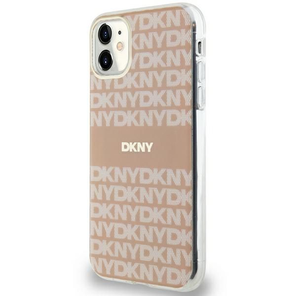 Etui DKNY do iPhone 11, iPhone XR, Różowy, MagSafe zdjęcie 2