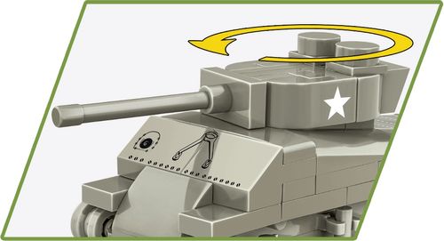 Klocki Historical Collection M4A3 Sherman na Arena.pl