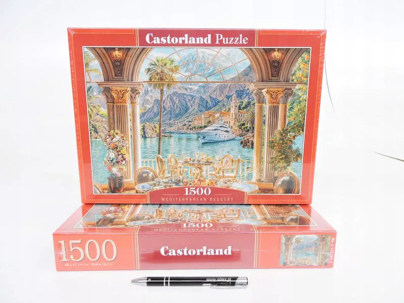 Puzzle 1500 Mediterranean Dessert CASTOR zdjęcie 1