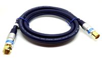 2X KABEL PRZEWÓD ANTENOWY TV(wt)/SAT(F) VITALCO 5m