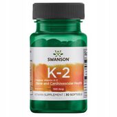 SWANSON WITAMINA K2 NATURALNA 100 mcg 30 kaps