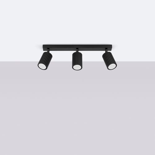 Plafon KARBON 3L czarny na Arena.pl