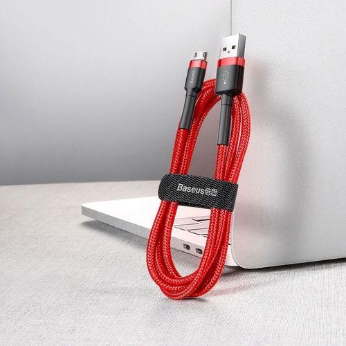 Kabel Micro Usb Baseus Cafule 2A 3M (Czerwony) na Arena.pl