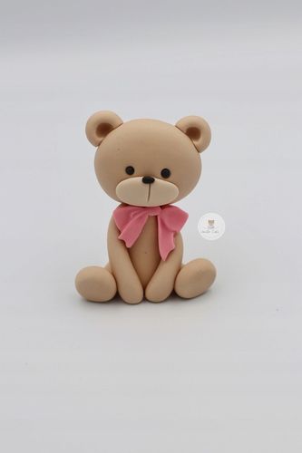 Zestaw Miś z gwiazdkami ROCZEK/CHRZEST - figurki z masy cukrowej na na Arena.pl