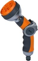 zraszacz pistoletowy regulowany 7-funkcyjmy soft silver - e-200-0241