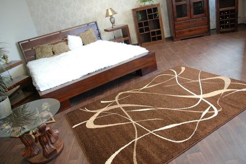 Dywan KARMEL CHOCO brąz 80x150 cm brąz na Arena.pl
