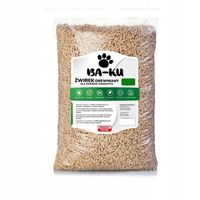 Żwirek dla kota królika chomika świnki Drewniany Jasny naturalny 15 kg 40L