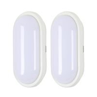 Plafon LED Natynkowy 15W 6000K IP45 Biały Lampa Sufitowa 2szt