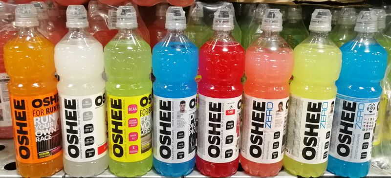 Oshee 750ml Isotonic - Cytryna zdjęcie 1