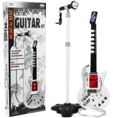 DLA DZIECI  Z MIKROFONEM  GITARA Z AKCESORIAMI