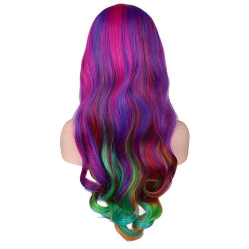 Peruka multicolor 80 cm na Arena.pl