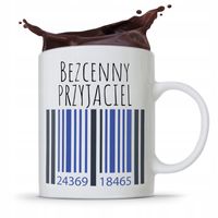 Kubek Prezent Dla Przyjaciela Bezcenny Przyjaciel Z Nadrukiem Ze Zdjęciem