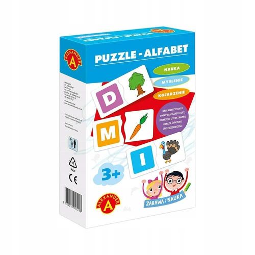 Puzzle ALFABET 48 elementów Alexander XP-610881 1828 na Arena.pl