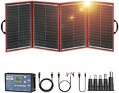 Panel słoneczny solarny Dokio 200W Kempingowy PRZENOŚNY składany USB