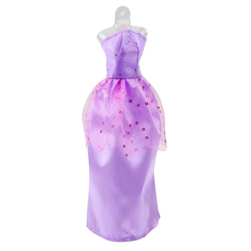 Zestaw Sukienki Dla Lalek Anlili Buty Torebka Korony Akcesoria 9 el. na Arena.pl