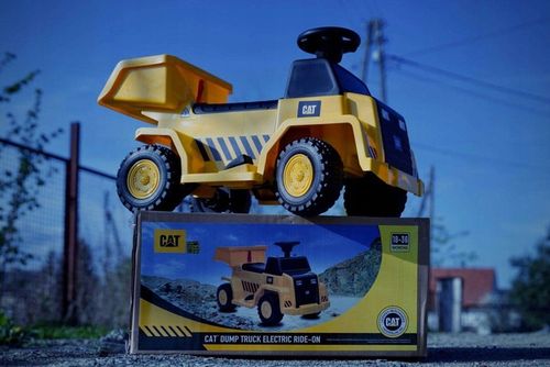 WYWROTKA CATERPILLAR dla dziecka JEŹDZIK na akumulator 6V 4AH na Arena.pl