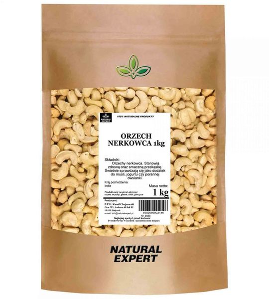 ORZECHY NERKOWCA 1kg NATURALNE NERKOWCE PREMIUM zdjęcie 3