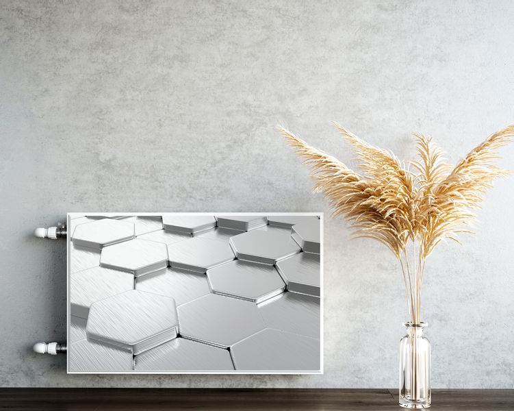 Mata MAGNETYCZNA Kaloryfera Heksagony Nowoczesny Wzór 3D 120cm x 60cm zdjęcie 5