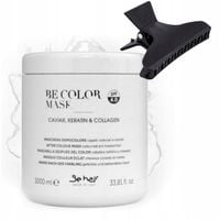 BE HAIR BE COLOR Maska do włosów FARBOWANYCH z Keratyną Be 1L + KLIPS