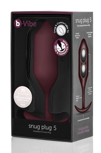 B-VIBE SNUG PLUG 5 DARK RED na Arena.pl