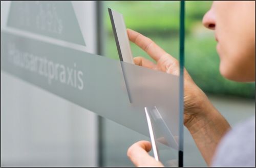 LITERY CYFRY SAMOPRZYLEPNE naklejki REKLAMA - 30cm na Arena.pl