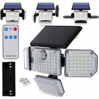 LAMPA SOLARNA LED OGRODOWA ULICZNA CZUJNIK RUCHU