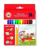 flamastry szkolne 771002/bd 24 kol. w folii 3302