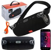 GŁOŚNIK BLUETOOTH BEZPRZEWODOWY GŁOŚNY WYTRZYMAŁY PRZENOŚNY PASEK NA RAMIE