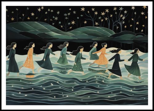 Plakat 100x70cm Nocna Procesja na Arena.pl