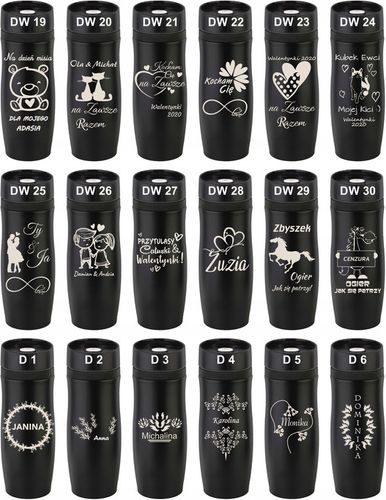 KUBEK TERMICZNY Z GRAWEREM Grawer PREZENT na Arena.pl